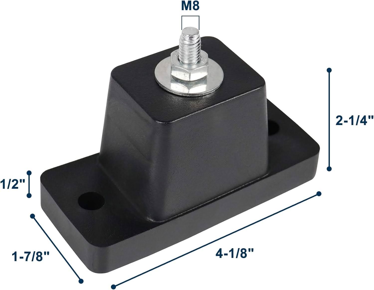 SBR anti-vibration flexi-feet