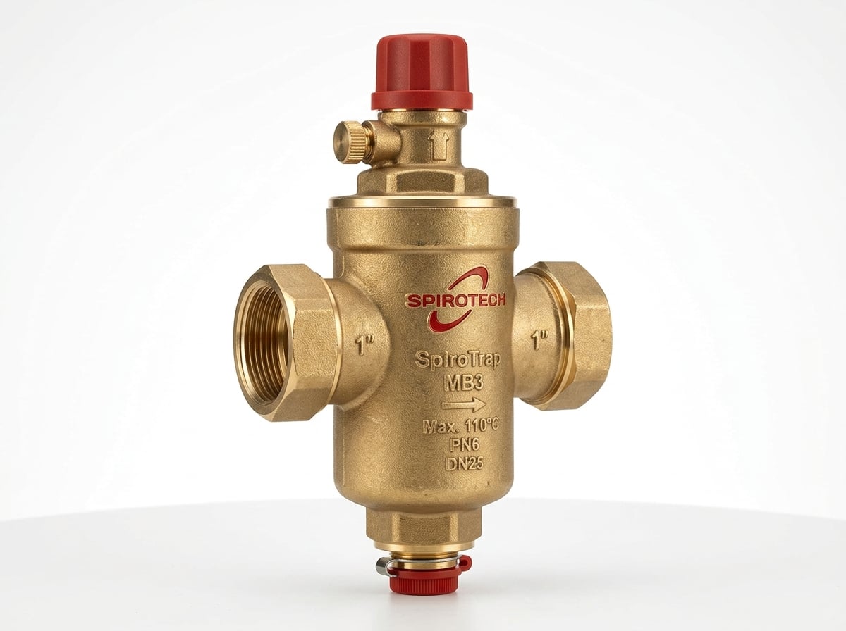 Spirotech air & dirt separator