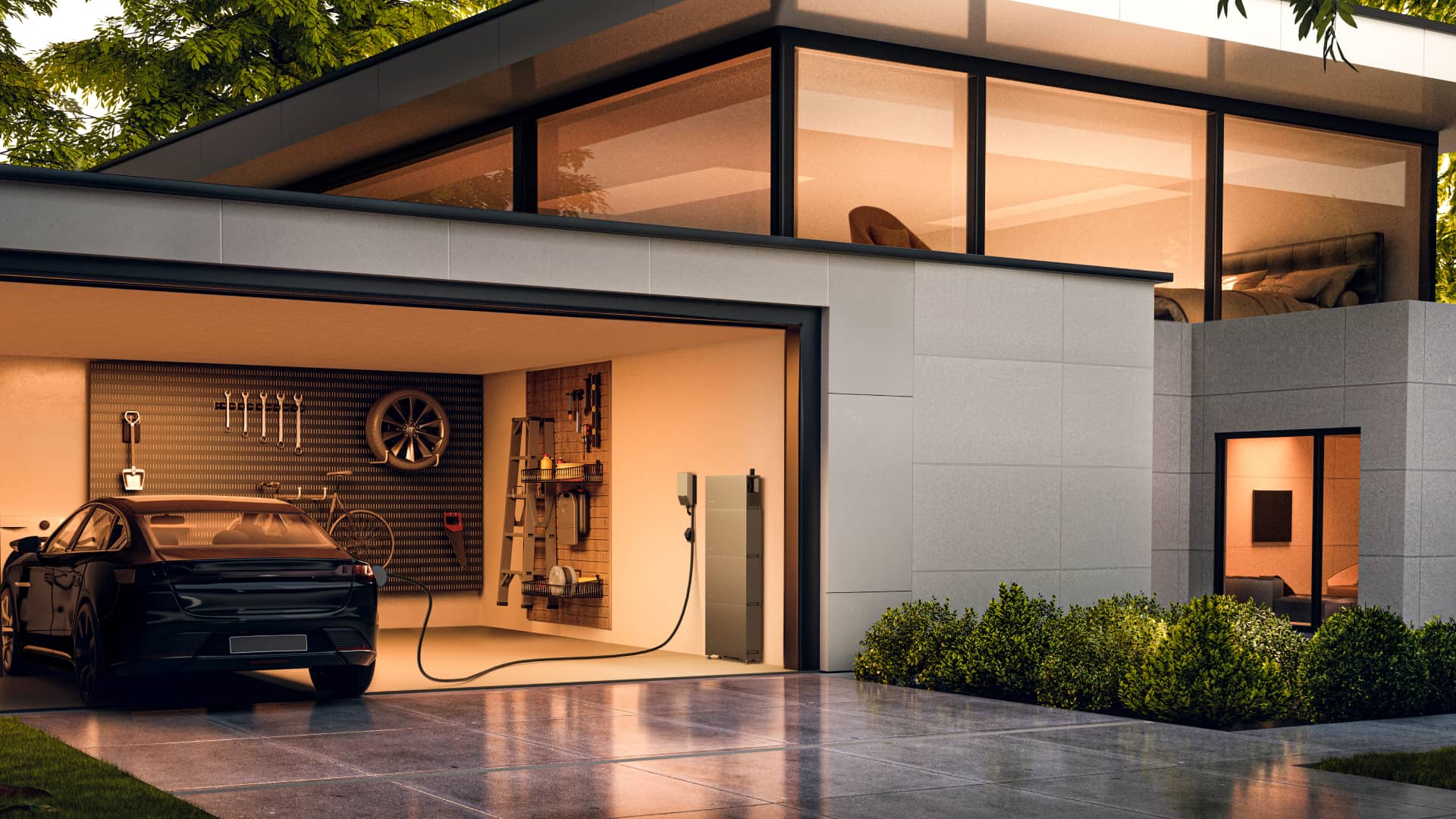 EcoFlow PowerOcean powering a modern home